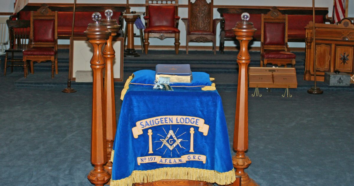 Doors Open Ontario - Saugeen Masonic Lodge